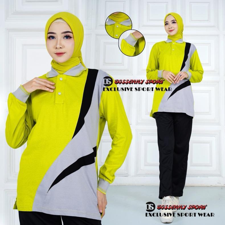 Baju 1Set Training Olahraga Wanita Pria / Pakaian Olahraga pria wanita Pakaian Olahraga