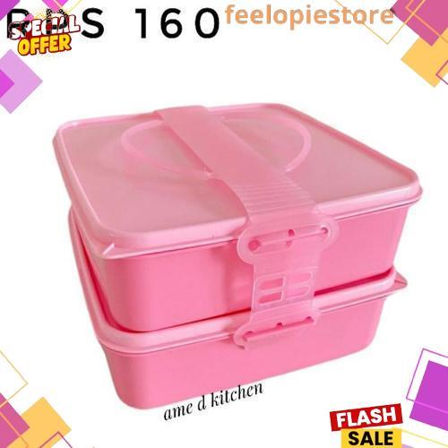 Teratas Rantang Piknik Pink Susun 2 Golden Lemon Rps 160-2