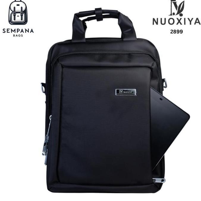 NUOXIYA 2899  Tas Kantor Pria Eksekutif / Tas Selempang / Tas Ransel / Backpack / Tas Laptop ukuran 