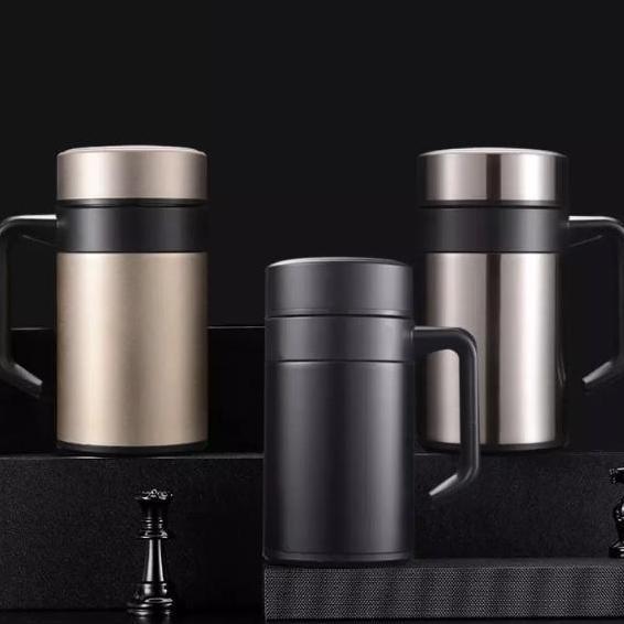 Tumbler Coffee Mug Coffee Tea Cup Stainless Steel 400Ml Hn22