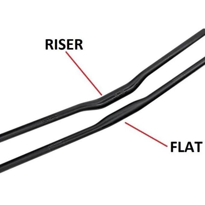 Handlebar MTB ENVE Carbon Stang MTB Flat Riser Stang CO