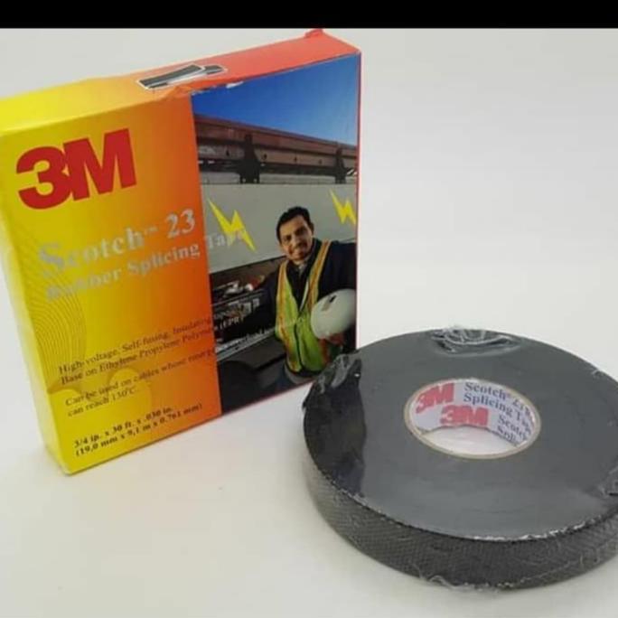 Isolasi 3M Rubber Scotch 23 Isolasi listrik