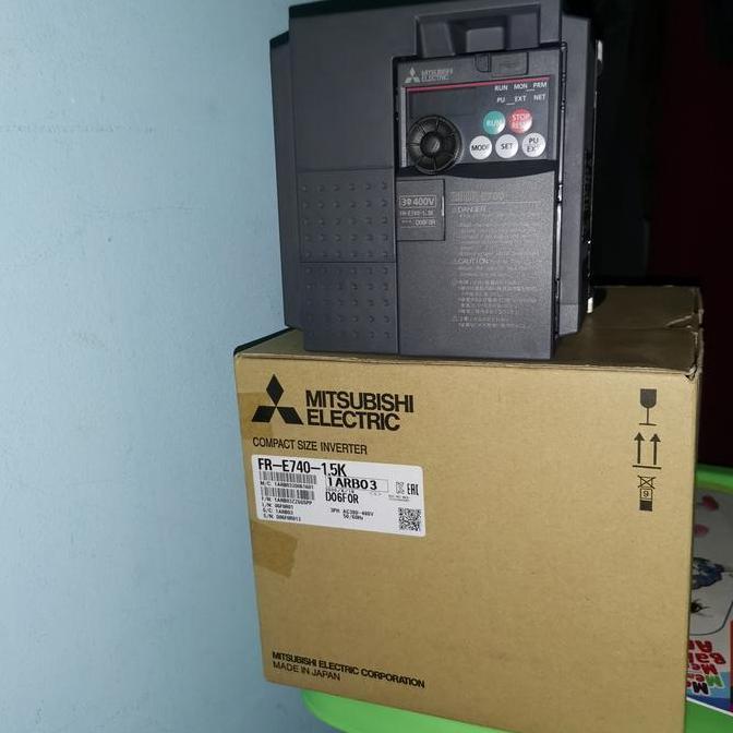 FR-E740-1.5K INVERTER MITSUBISHI 3PH 380V 1.5KW