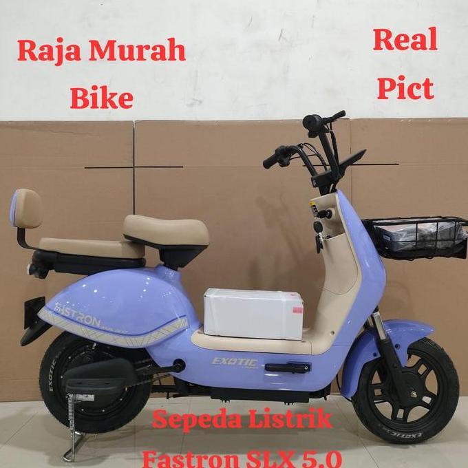Sepeda Listrik Exotic Fastron Slx 5.0 Bergaransi Resmi Sepeda Listrik E Bike Exotic Fastron Sepeda L