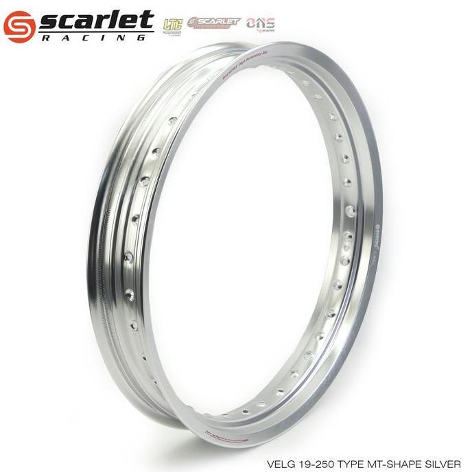 SCARLET RACING - VELG PELEK MOTOR RING 19 250 36 HOLE ORIGINAL DAN TERPERCAYA