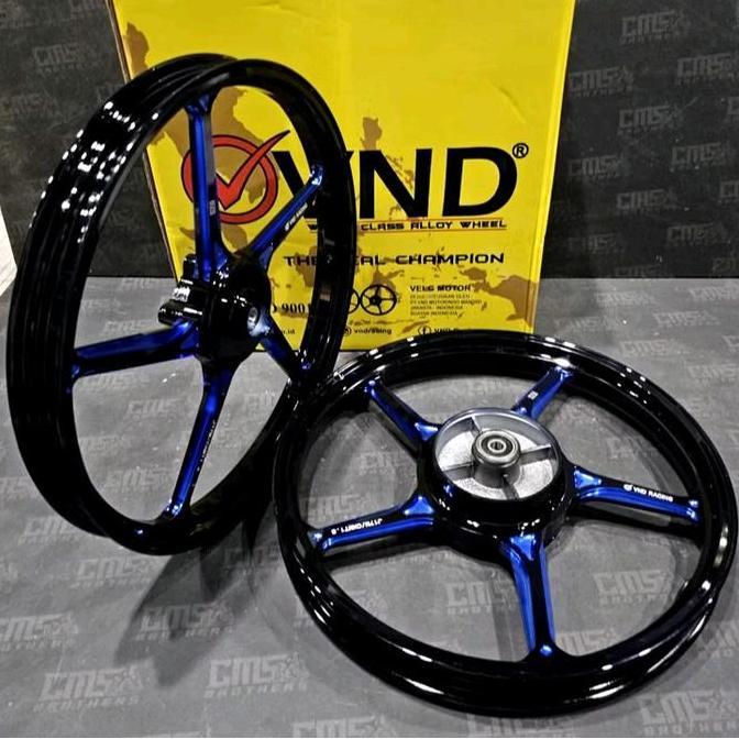 VELG RACING VND AK 55 TWO TONE 140X17 & 160X17 JUPITER Z /MX OLD /FIZR ORIGINAL DAN TERPERCAYA