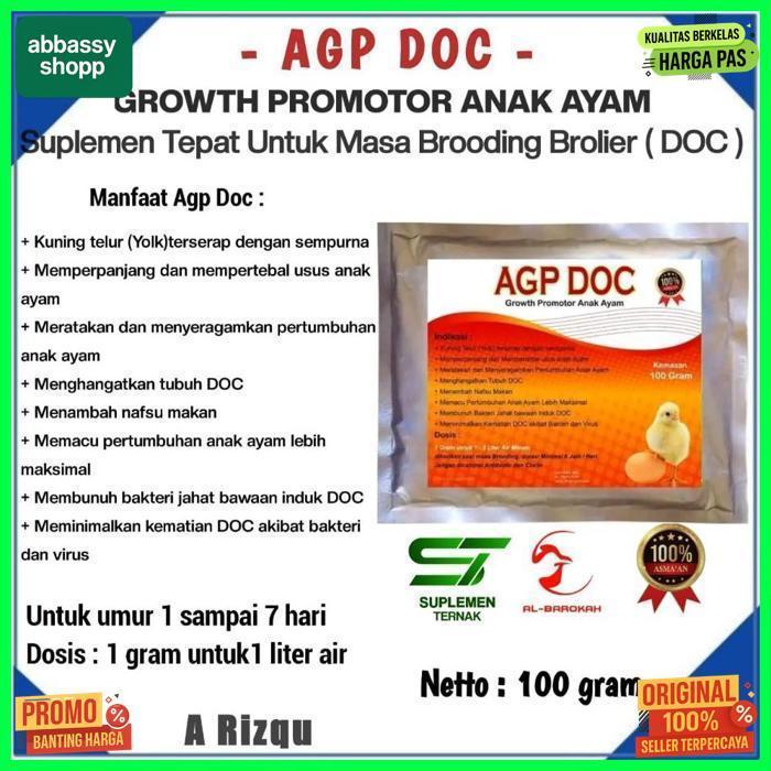 Terlaris Paket Lengkap Agp Suplemen Lengkap Broiler - Dari Doc Masuk Sampai Panen (1 Paket Untuk 100