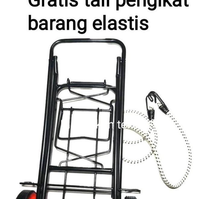 Troli Lipat Stainless Troli Gas & Galon Air