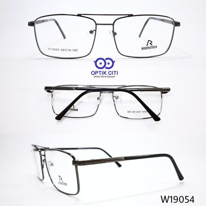 frame kacamata pria rodenstock classic aviator ada pegas dan ringan