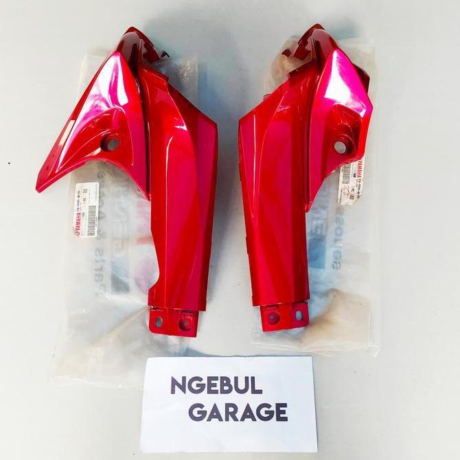 TERMURAH - Cover Bawah Mesin Jupiter Z 115 Merah Salib Dek Set ORI YAMAHA 31B