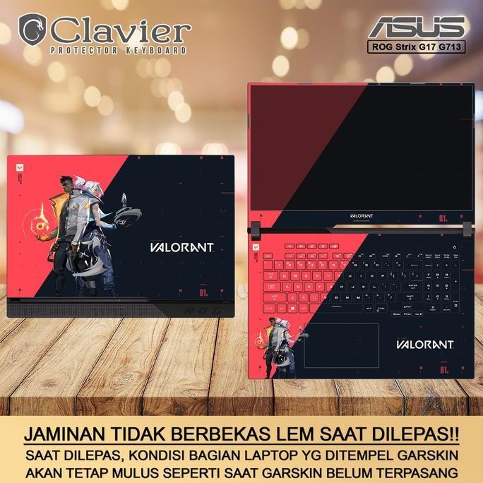 Cover Garskin Laptop Asus ROG G713 G713Q G713QC G713QM G713QR Bening