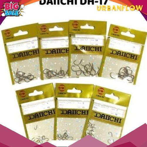 Bebas Ongkir Mata Kail Daichi "Dh-17" (Koi) (Brown Tanpa Lubang)