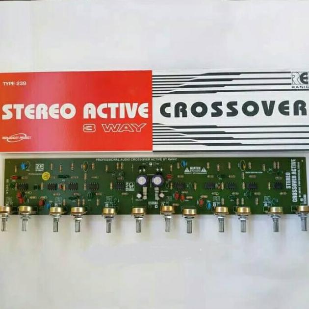 New- Kit Aktif Crossover 3 way