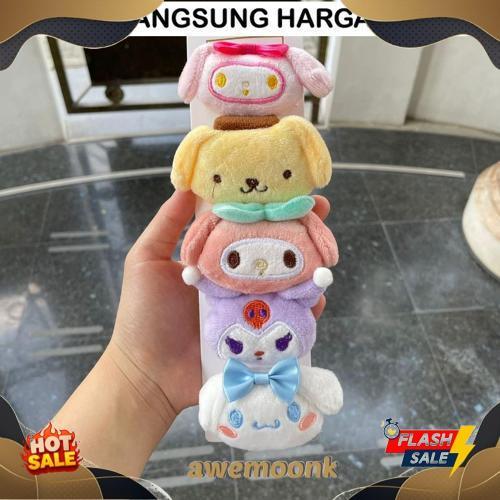 New Produk Set Jepit Sanrio Isi 5 Cinnamoroll Kuromi Pompompurin
