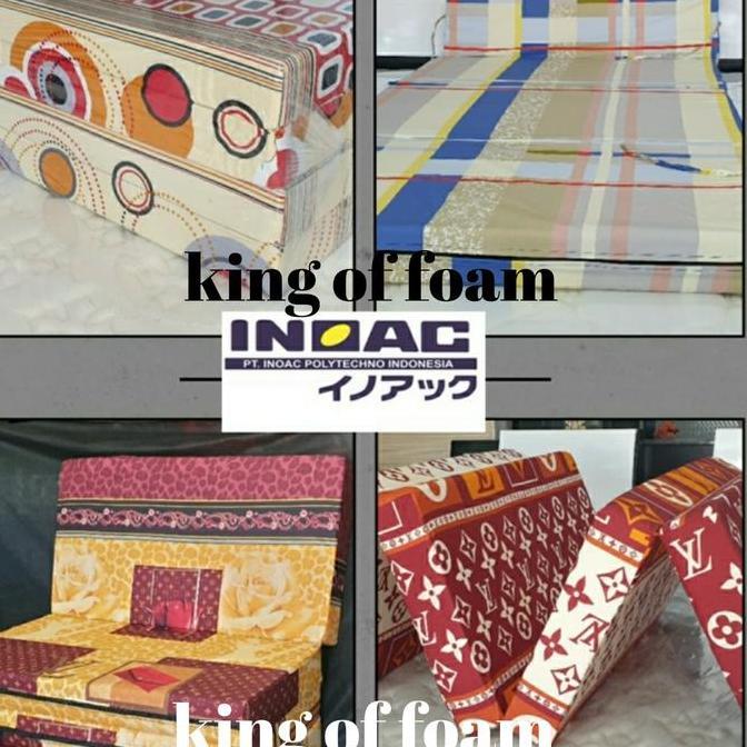 NEW KASUR BUSA LIPAT 4 INOAC 90X200X10CM GARANSI 5 TAHUN ORI