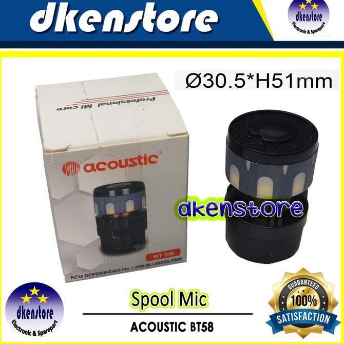 New- Spool Mic Acoustic BT58 Vocal Original
