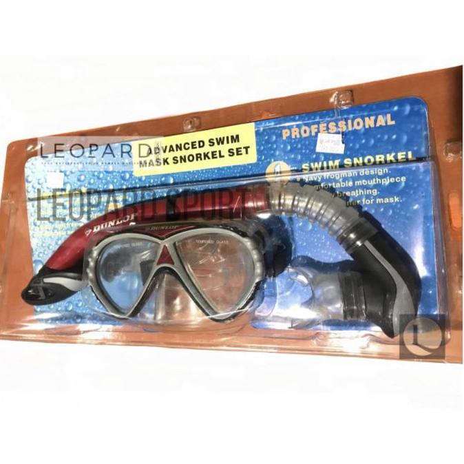 Miliki Mask Snorkel Set Dunlop/ Snorkeling Set / Masker Snorkel Dunlop
