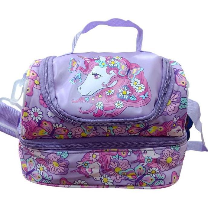 Terbaru Tas Bekal Lunch Bag Hsd Smg Double Deck Dua Tingkat Tahan Panas Full Alumunium Foil