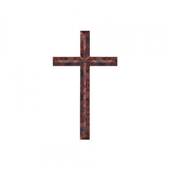 :>:>:>:>] Pajangan Salib Dinding Gantung Rohani Kristen Gethsemane 25cm Kayu