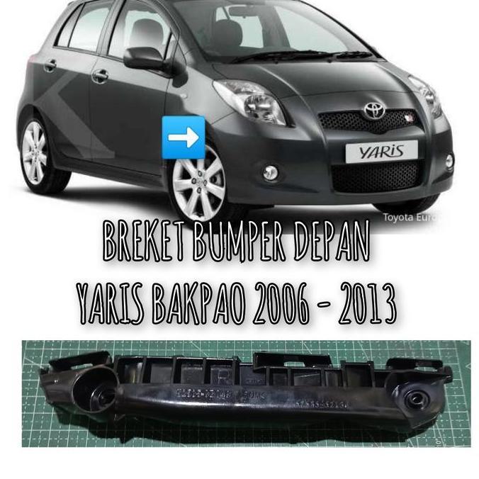 BREKET BUMPER DEPAN YARIS BAKPAO 2006 2007 2008 2009 2010 2011 2012