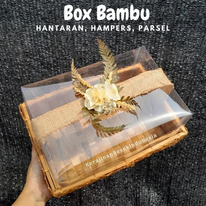 >>>>>] BOX HANTARAN PERNIKAHAN BUNGA BANYAK UKURAN seserahan lamaran parsel hampers murah mika kotak