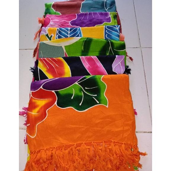 [ anomancollection ] KAIN PANTAI BALI LUKIS BAHAN RAYON TEBAL