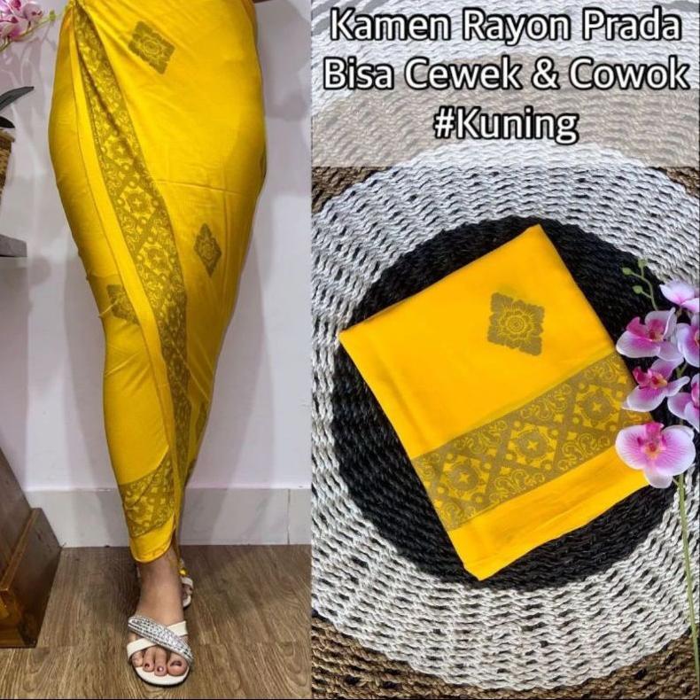 [ anomancollection ] Kamen rayon prada bali/kamen lembaran pria wanita bali/bawahan tradisional