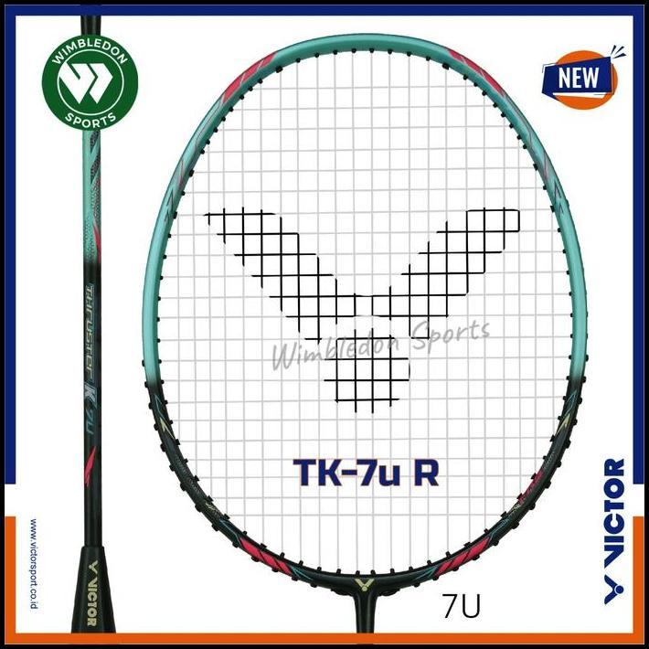 Raket Badminton Victor Thruster K 7U R / Raket Victor TK-7U R best seller