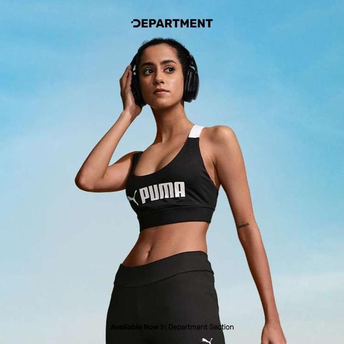 New- Sport Bra Wanita PUMA MID IMPACT FIT BRA 52219201 ORIGINAL