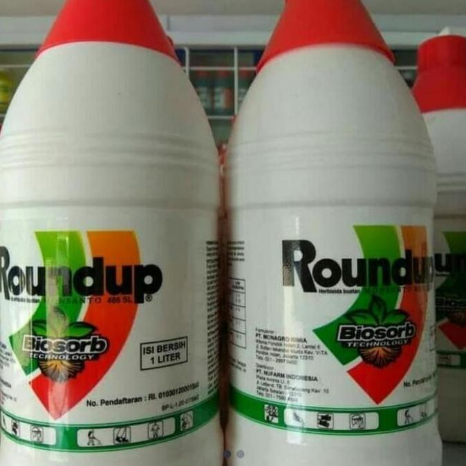 Obat Pembasmi Rumput 1Liter Roudup Ampuh Original