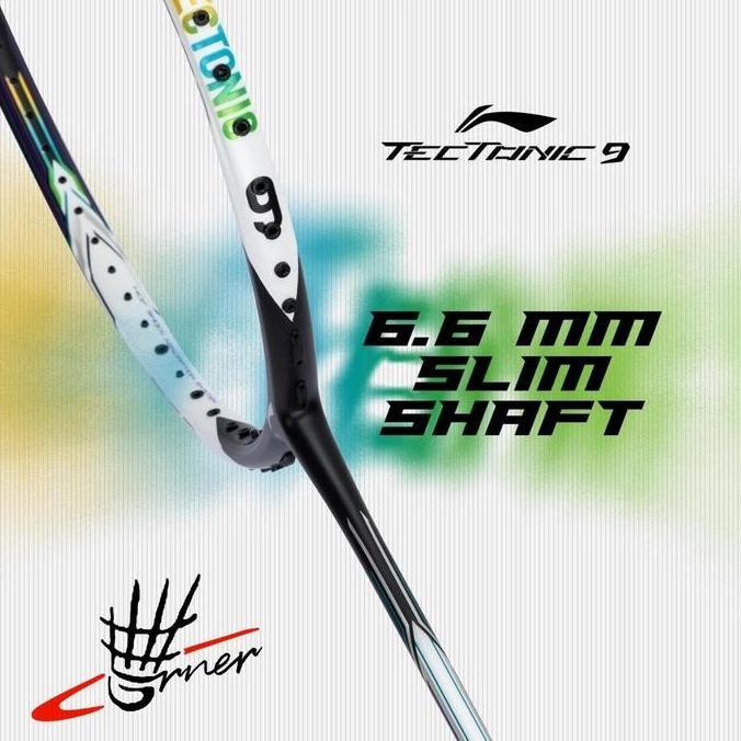 BEBAS ONGKIR - Raket Badminton Lining Tectonic 9 Jojo Original
