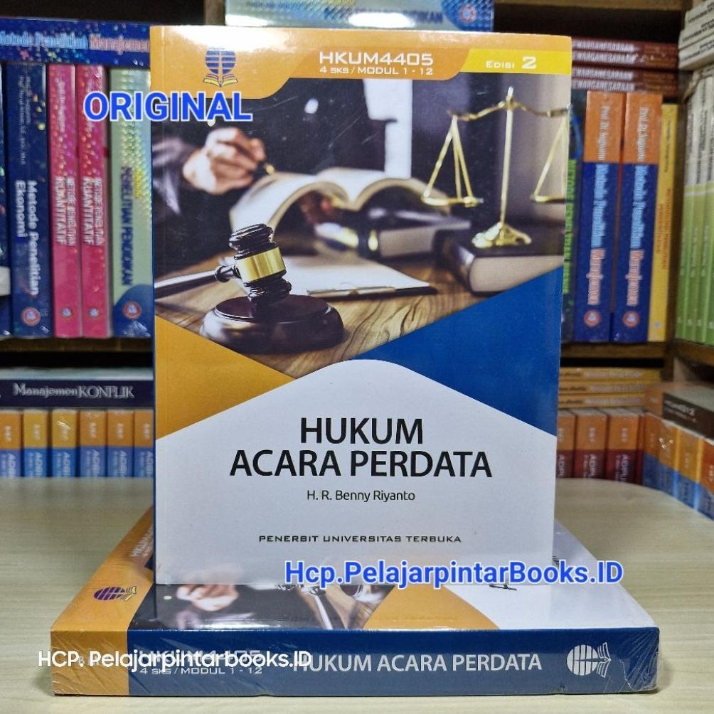 HUKUM ACARA PERDATA INDONESIA. EDISI 2. PENERBIT UNIVERSITAS TERBUKA. UT.