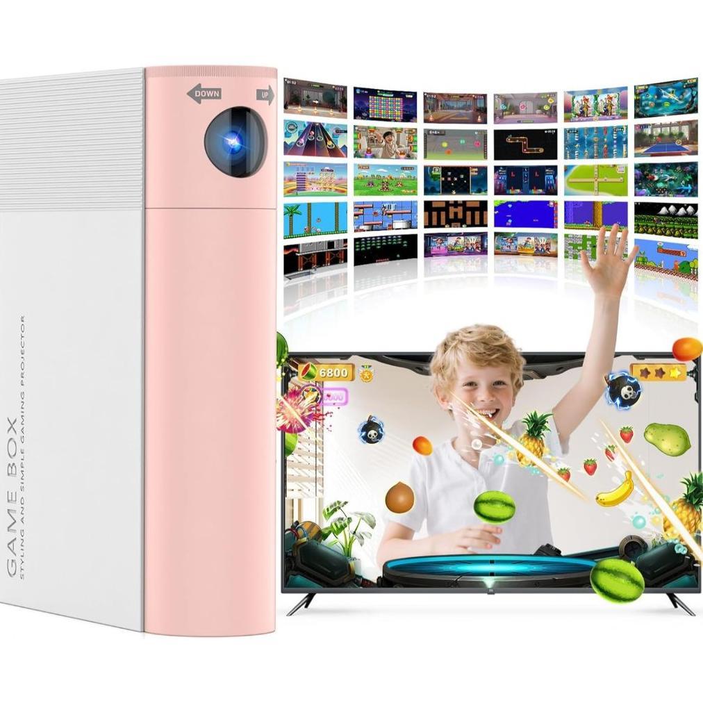 AR Motion Game Console for Kids: Plug and Play TV Video Games System for Indoor Physical Play I