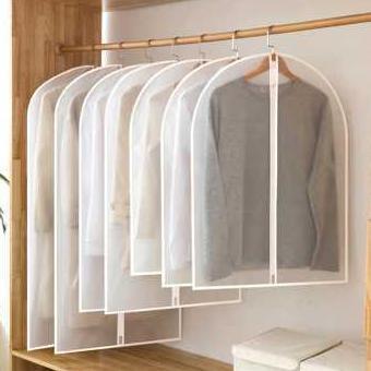 WRIGHTS Cover Plastik Anti Debu Tas Penyimpanan Pelindung Pakaian Baju