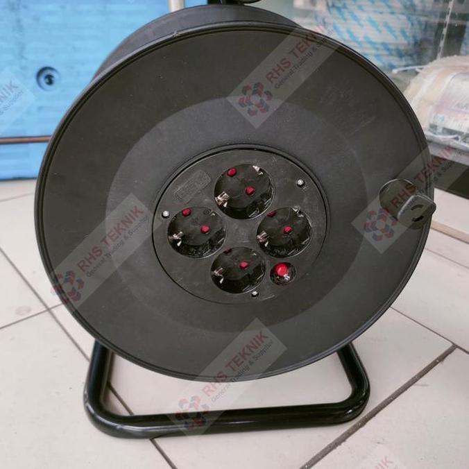 Kabel Roll Stopkontak 3 X 2.5Mm 15Mtr Kabel Roll Industrial Dengan Fuse Pengaman