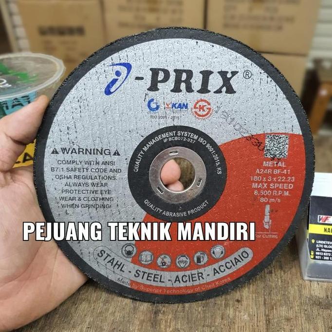 BEAM BATU GERINDA POTONG 7" x 3mm I-prix / BATU GERINDA POTONG 7 INCH IPRIX