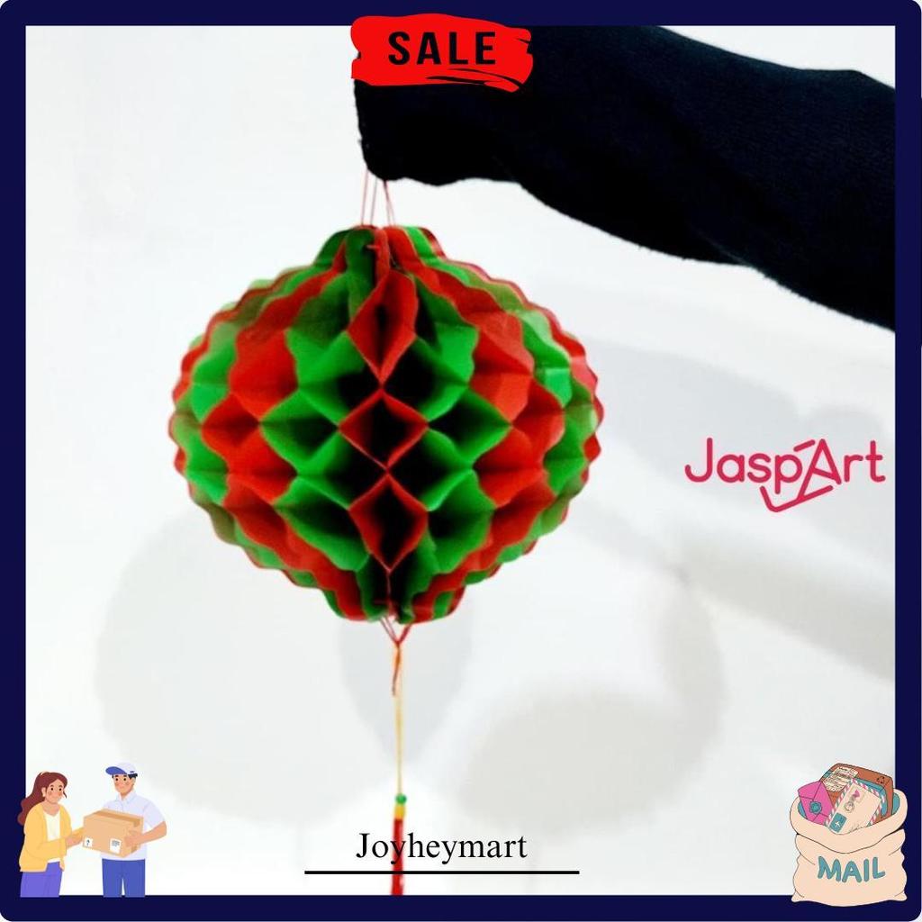 Lampion Lipat Natal Lampion Tawon Natal Edition Lampion Hijau Merah Lampion Honeycomb Natal Termurah