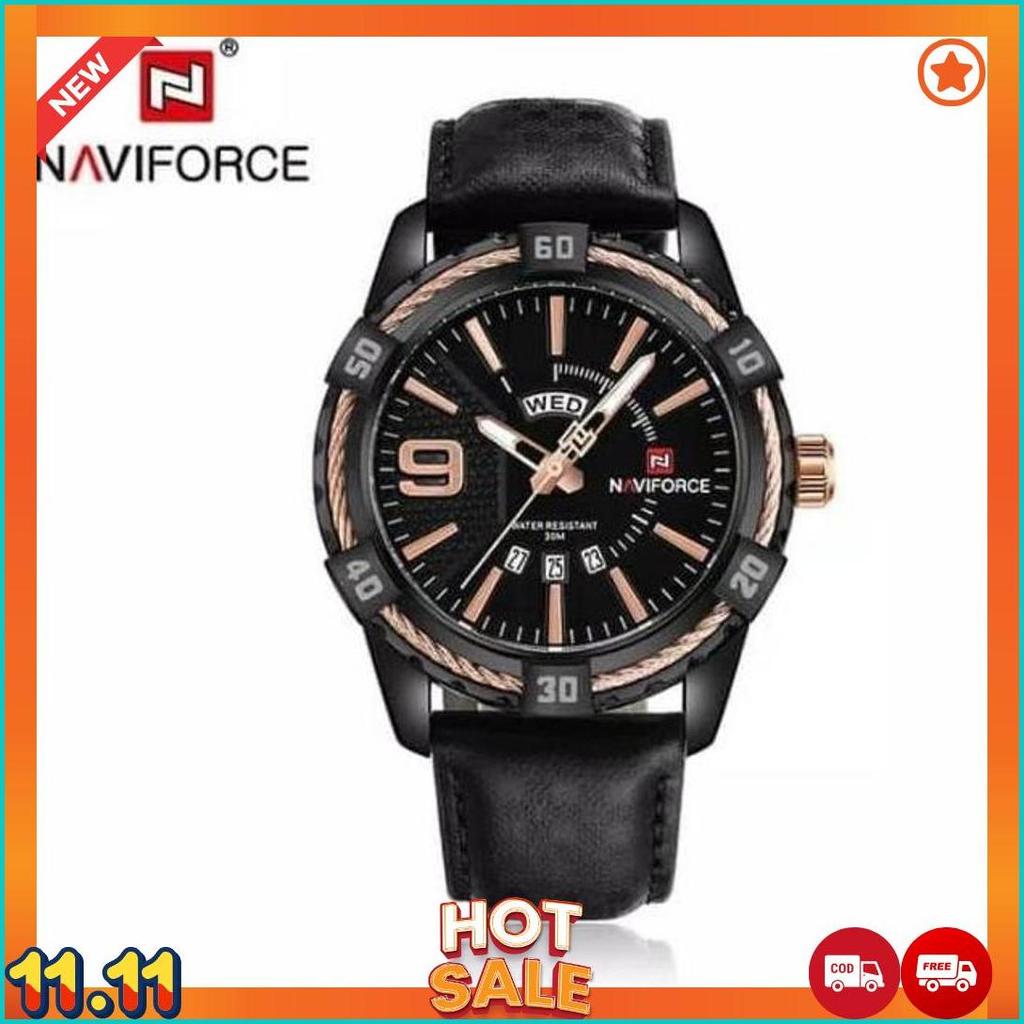 JAM TANGAN PRIA NAVIFORCE ORIGINAL NF9117 COD
