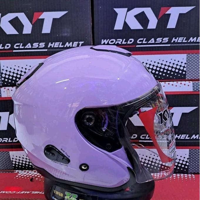 Helm Kyt Kyoto Solid Original 100% Kaca Bening