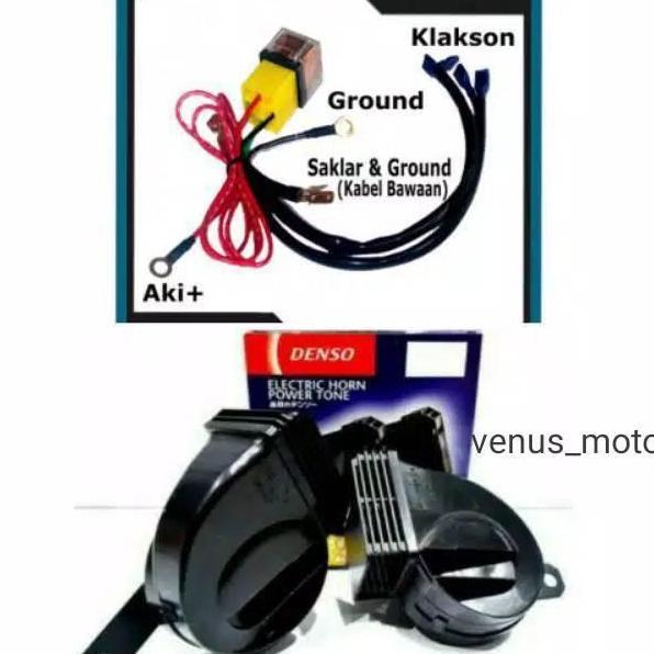 Cod Klakson Keong Denso Klakson Denso Wateroof Klakson Mobil Motor Denso Klakson Variasi Car