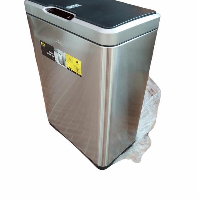 EKO TEMPAT SAMPAH SENSOR 68 LITER STAINLESS