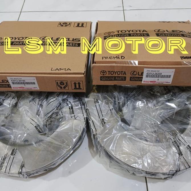 Piringan Rem Disc Brake Depan Hiace Commuter 02-18 Hiace Lama - Lama