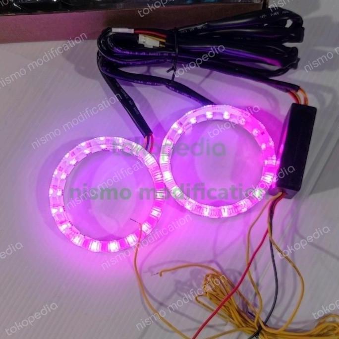 angel eyes rgb app matrix 80mm Bluetooth isi 2 angel eyes projector