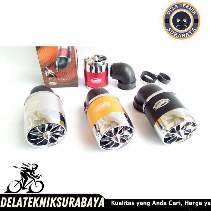 FILTER KARBU MODEL BENGKOK JAMUR KIPAS BISA BERPUTAR AIR FILTER OPEN FILTER RACING UNIVERSAL PE 24 2