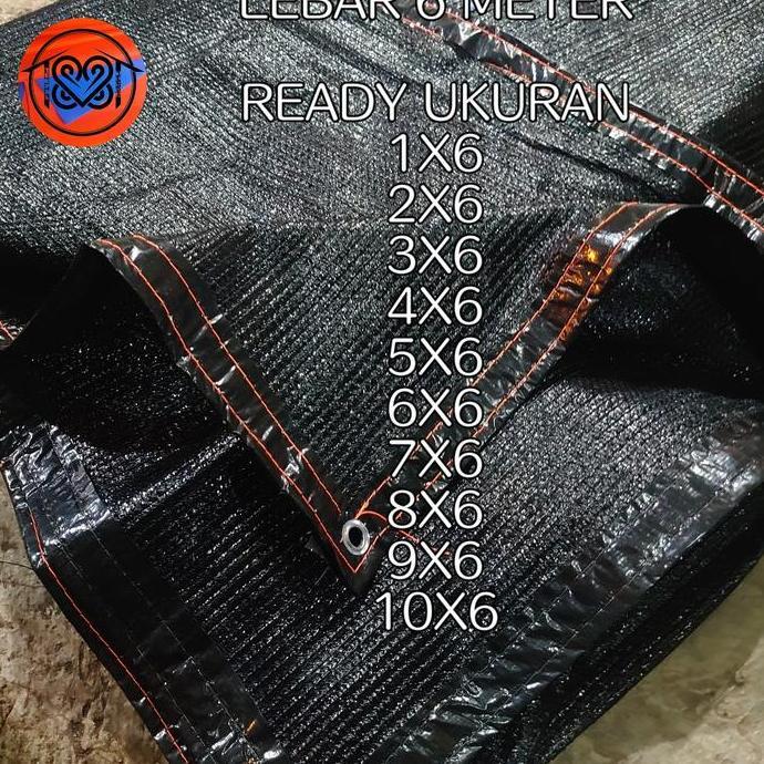 Paranet 90/ 95% Lebar 6 meter siap kirim