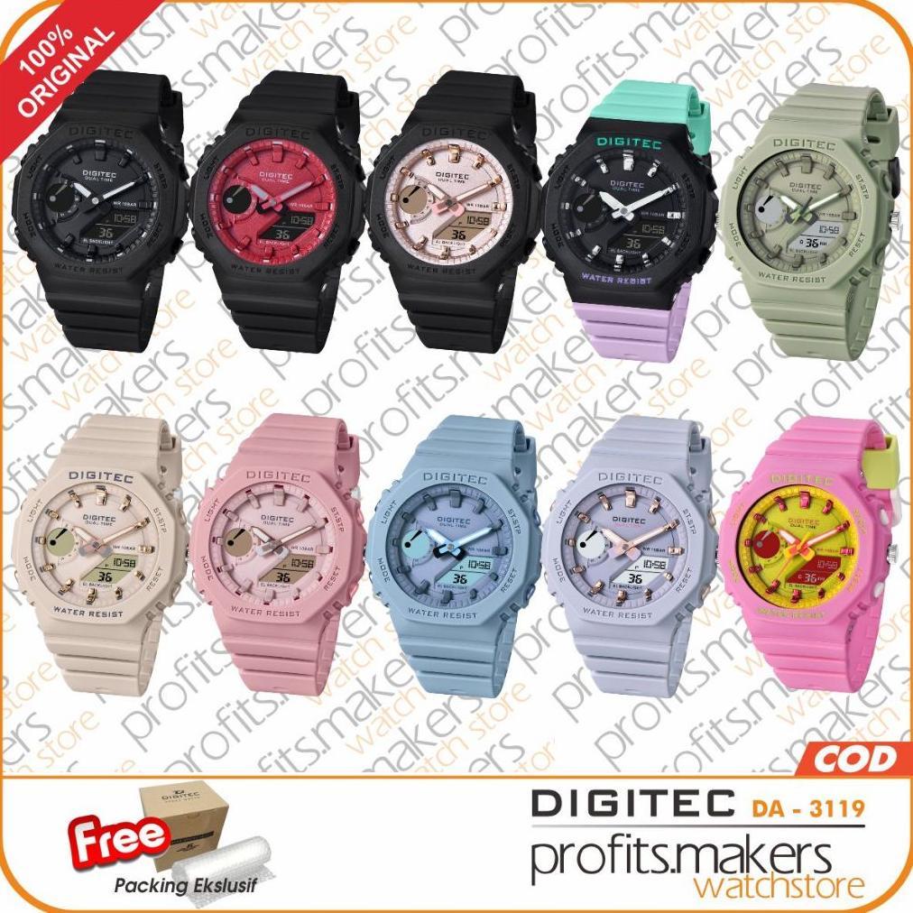 DIGITEC DA 3119 / DA-3119 / DA3119 Watch DG Jam Tangan ORIGINAL Jam Tangan