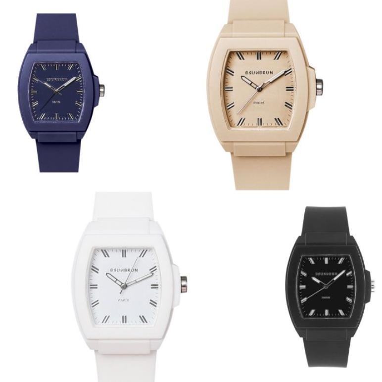 Jam Sophie Burnburn Blake Burgundy Rubber 4cm Jam Tangan