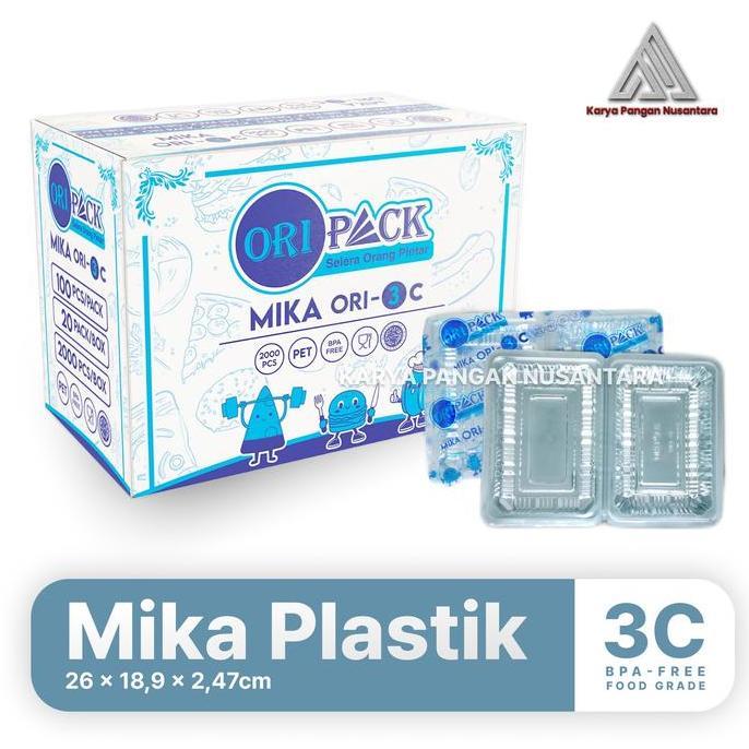 New- MIKA PLASTIK MIKA KUE MIKA MAKANAN MIKA 3C MIKA KEMASAN MAKANAN FOOD GRADE PACK