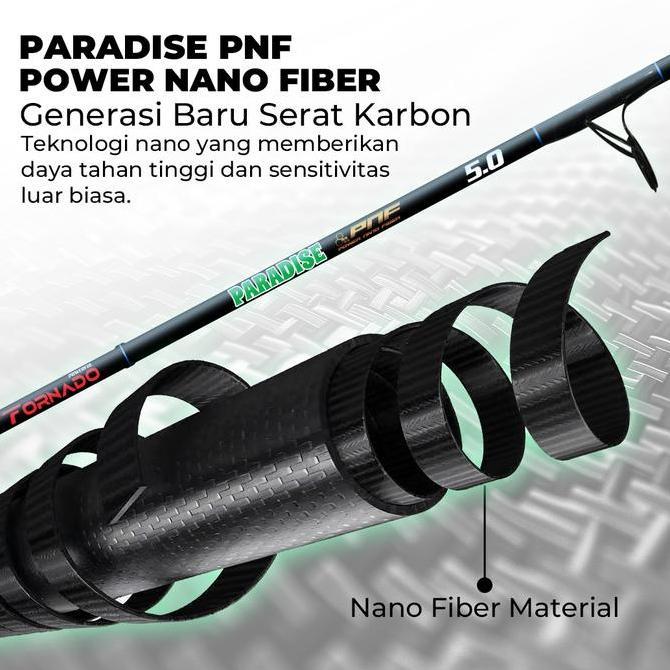 Omagoedang - Tornado Paradise Joran Paradise II Power Nano Fiber PNF EVA Handle