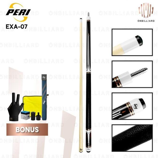 PERI EXA-07 Series Stick Billiard Low Deflection Cue Stick Play Billiard Shaft P20 Maple 12.5mm